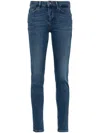 Liu •jo Rhinestone-embellished Skinny Jeans In Blue