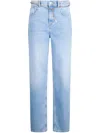 Liu •jo Straight-leg-jeans Mit Hohem Bund In Blau