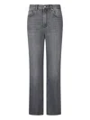 Liu •jo High-rise Wide-leg Jeans In Black
