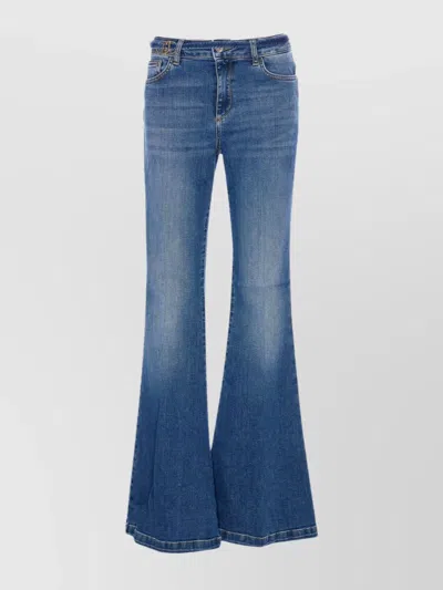 LIU •JO HIGH WAIST BOOT CUT DENIM JEANS