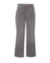 Liu •jo Liu Jo High Waist Black Jeans With Rolled Cuffs In Brown