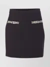 Liu •jo High Waist Mini Skirt Crystals In Black