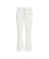 Liu •jo Liu Jo High-waisted Bootcut Jeans With Flared Leg Design In 11111bianco Ottico
