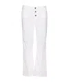 Liu •jo Liu Jo High-waisted Cropped Jeans In White