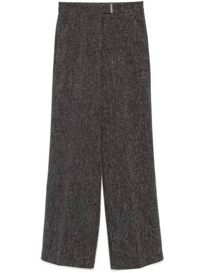 LIU •JO HIGH-WAISTED FLARED PANTS