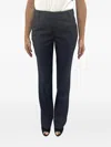 Liu •jo High-waisted Luxury Trousers In Blue