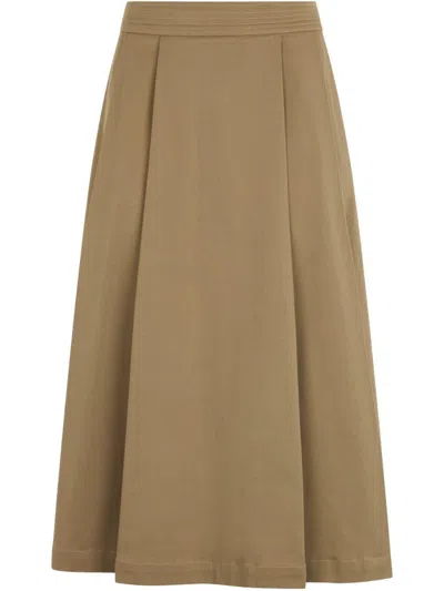LIU •JO LIU JO HIGH-WAISTED MID-LENGTH MIDI SKIRT
