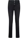 Liu •jo High-waisted Skinny Jeans In Black