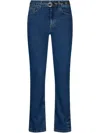 Liu •jo High-waisted Skinny Jeans In Blue