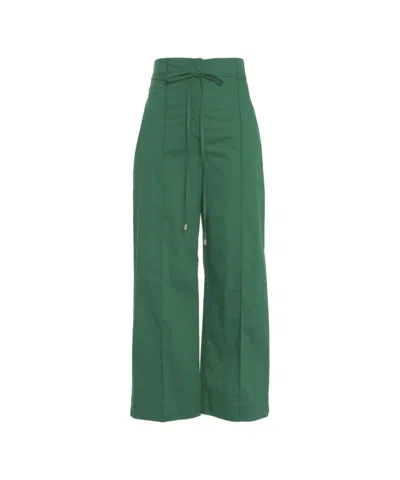 Liu •jo Liu Jo High-waisted Wide-leg Pants With Belt