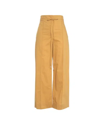 Liu •jo Liu Jo High-waisted Wide-leg Pants With Waist Belt