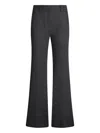 Liu •jo High-waisted Wide-leg Trousers With Concealed Closure In Black