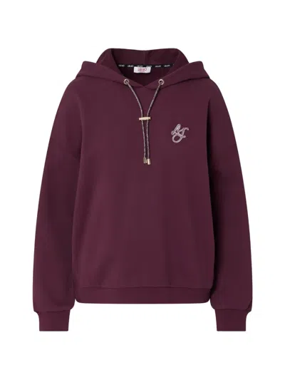 Liu •jo Hooded Sweatshirt In Pink