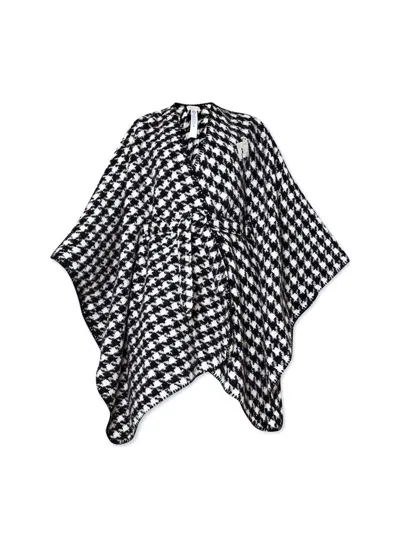LIU •JO LIU JO HOUNDSTOOTH SCARF