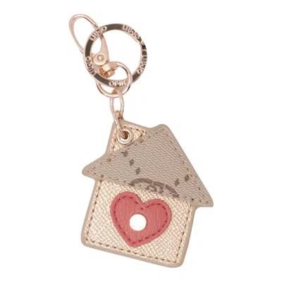 Liu •jo House Keyring In Beige