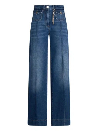 Liu •jo Flared Used Cotton Jeans