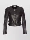 Liu •jo Jacket Crewneck Buttoned Flap Pockets