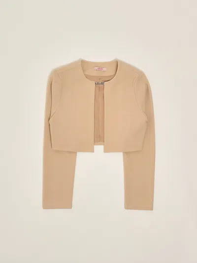 Liu •jo Kids' Jacket Jacket In Neutral