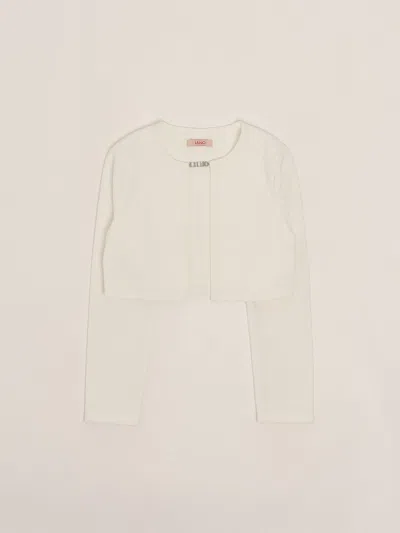 Liu •jo Kids' Jacket Jacket In Neutral