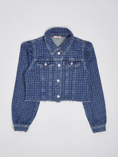 Liu •jo Kids' Jacket Jeans Jacket In Denim Medio