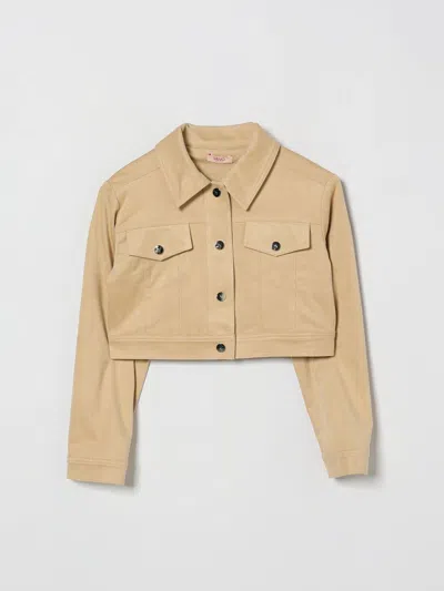 Liu •jo Liu Jo Coat Kids In Neutral