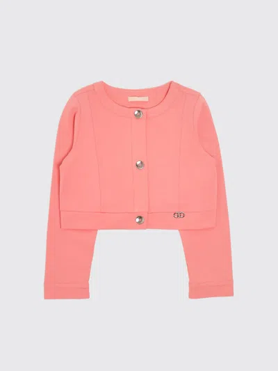 Liu •jo Liu Jo Jacket Kids Color Coral In Orange