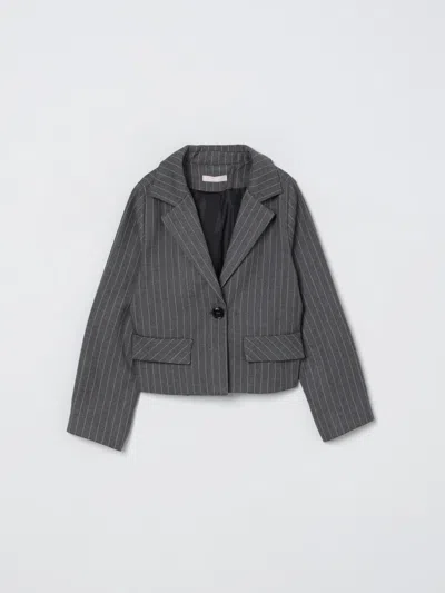 Liu •jo Jacket Liu Jo Kids Color Grey In Gray