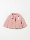 LIU •JO JACKET LIU JO KIDS COLOR PINK,G02176010