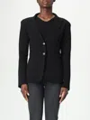 Liu •jo Jacket Liu Jo Woman Color Black In Black