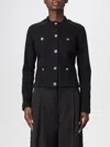 Liu •jo Jacket Liu Jo Woman Color Black In Animal Print