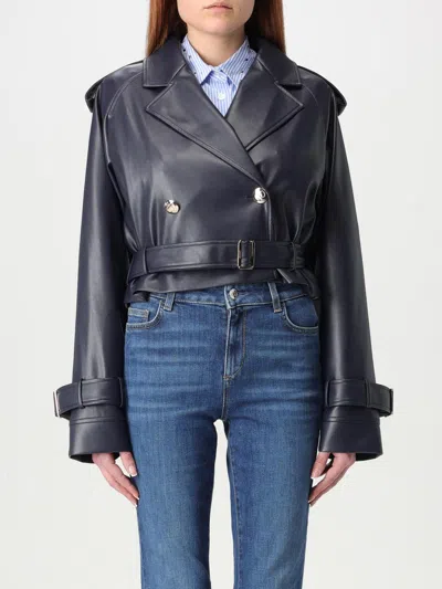 LIU •JO JACKET LIU JO WOMAN COLOR BLUE,G51095009