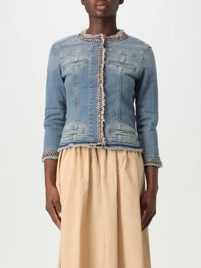 Liu •jo Jacket Liu Jo Woman Color Blue
