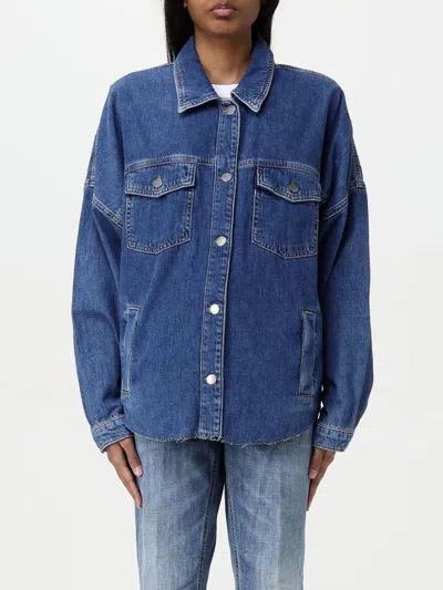 LIU •JO JACKET LIU JO WOMAN COLOR BLUE,G76291009