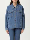 Liu •jo Denim Jacket With Chest And Side Pockets