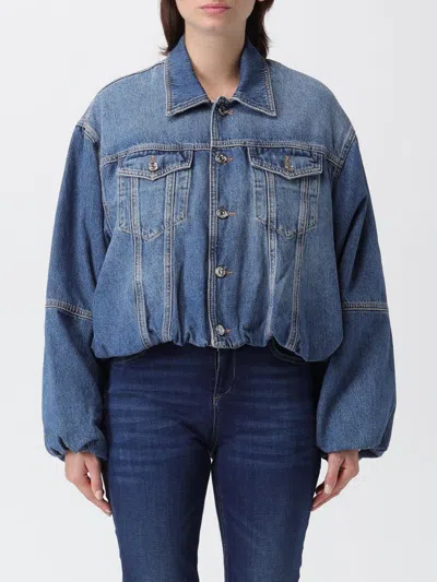 Liu •jo Jacket Liu Jo Woman Color Blue
