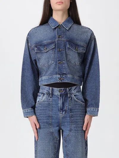 Liu •jo Jacket Liu Jo Woman Color Denim In Blue