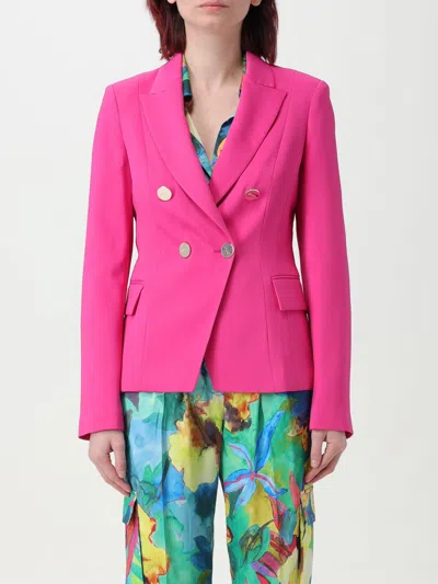 Liu •jo Jacket Liu Jo Woman In Fuchsia