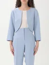 Liu •jo Jacket Liu Jo Woman Color Gnawed Blue