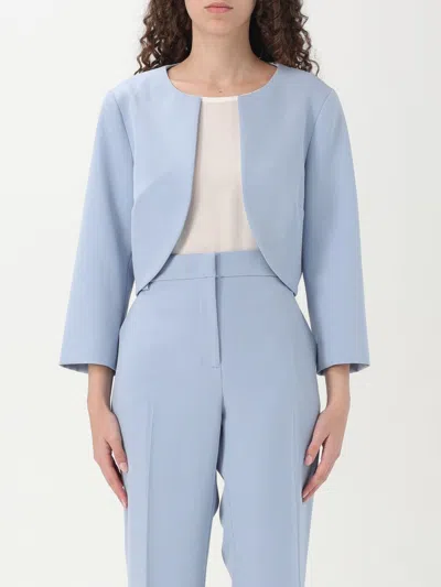 Liu •jo Jacket Liu Jo Woman Color Gnawed Blue
