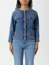 Liu •jo Jacket Liu Jo Woman Color Navy In Navy