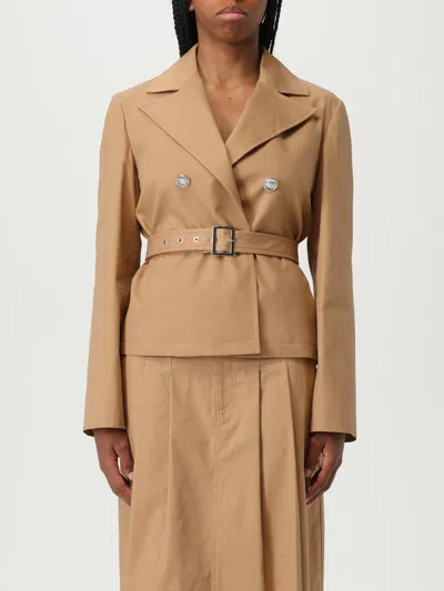 LIU •JO JACKET LIU JO WOMAN COLOR SAND,G90716054