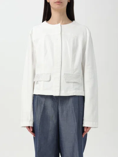 Liu •jo Jacket Liu Jo Woman Color Sky Blue