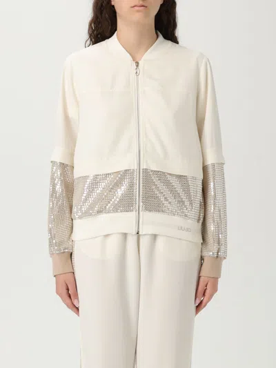 LIU •JO JACKET LIU JO WOMAN COLOR WHITE,G60223001