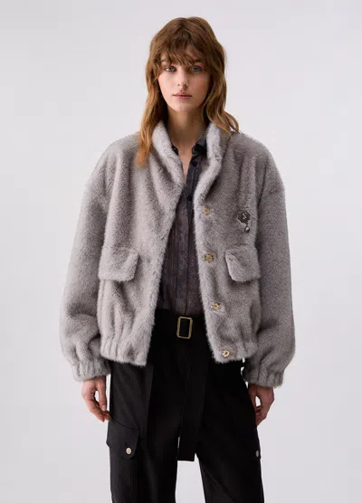 Liu •jo Liu Jo Jacket Wf6215-e1133 In Silver Grey (09077)