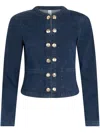 Liu •jo Liu Jo Jacket With Double Buttons In Blue
