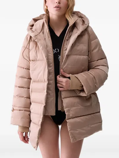 Liu •jo Jacket With Matching Gloves In Multi