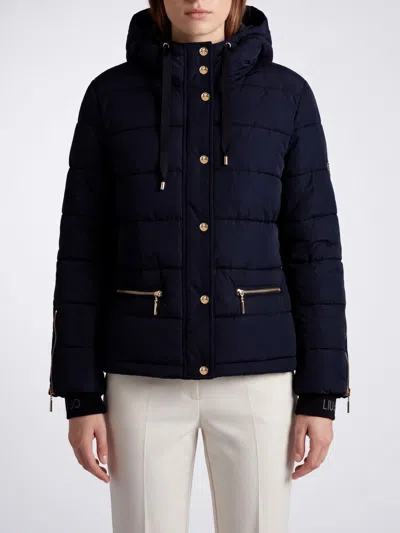 Liu •jo Liu Jo Jacket Woman Color Black In Multi