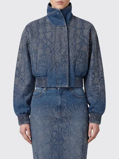 Liu •jo Liu Jo Jacket Woman Color Denim In Blue