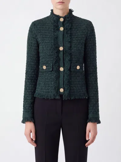 Liu •jo Liu Jo Jacket Woman Color Green