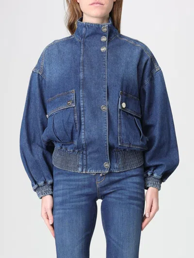 Liu •jo Jacket Woman Liu Jo In Blue